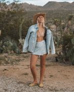 Jade Saltwashed Skort - Blue Mist - Image 3