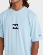 All Day Wave UPF 50 Short Sleeve Rashguard - Crown Blue - Image 2