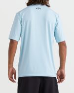 All Day Wave UPF 50 Short Sleeve Rashguard - Crown Blue - Image 5