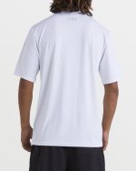 All Day Wave UPF 50 Short Sleeve Rashguard - White - Image 2