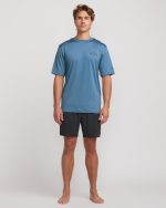 Arch Loose Fit UPF 50 Short Sleeve Surf Tee - Baby Blue - Image 5