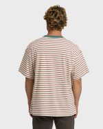 Baxter Crew Short Sleeve T-Shirt - Oatmeal - Image 2