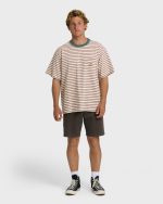 Baxter Crew Short Sleeve T-Shirt - Oatmeal - Image 4