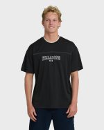 A.I. Mesh Jersey Short Sleeve T-Shirt - Black