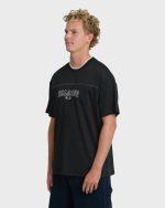 A.I. Mesh Jersey Short Sleeve T-Shirt - Black - Image 5