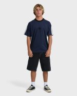 Spec 73 Iconic Short Sleeve T-Shirt - Vintage Indigo - Image 4