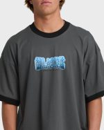 Spec 73 Spin Ringer Short Sleeve T-Shirt - Pewter - Image 5