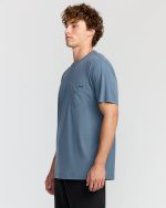Eclipse Short Sleeve T-Shirt - Steel Blue - Image 3