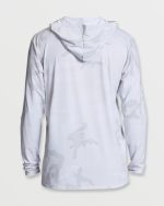 Arch Mesh UPF 50 Long Sleeve Hooded Surf Tee - Wood Camo - Image 2