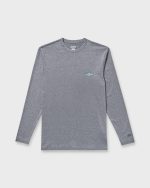 Diamond Vision Loose Fit UPF 50 Long Sleeve Surf T-Shirt - Mrgray Hth - Image 6