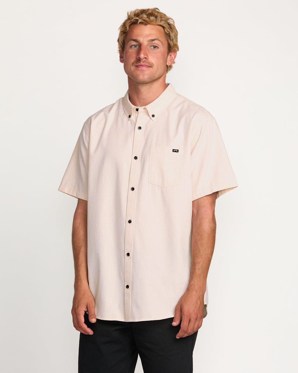 24A041502_CRH_OM-F.jpg All Day Short Sleeve Shirt - Coral Haze - Image 1