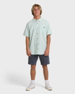 All Day Short Sleeve Shirt - Granite Green - Image 4