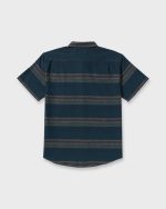 All Day Stripe Short Sleeve Shirt - Midnight - Image 7