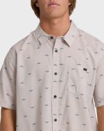 Sundays Mini Short Sleeve Woven Shirt - Ash Rose - Image 5