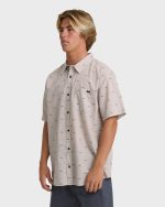 Sundays Mini Short Sleeve Woven Shirt - Ash Rose - Image 3