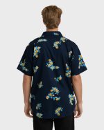 Sundays Mini Short Sleeve Woven Shirt - Navy - Image 5