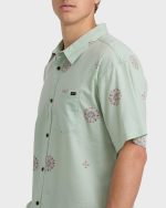 Sundays Mini Short Sleeve Woven Shirt - Seafoam - Image 5
