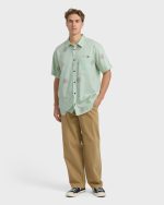 Sundays Mini Short Sleeve Woven Shirt - Seafoam - Image 2
