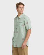 Sundays Mini Short Sleeve Woven Shirt - Seafoam - Image 4