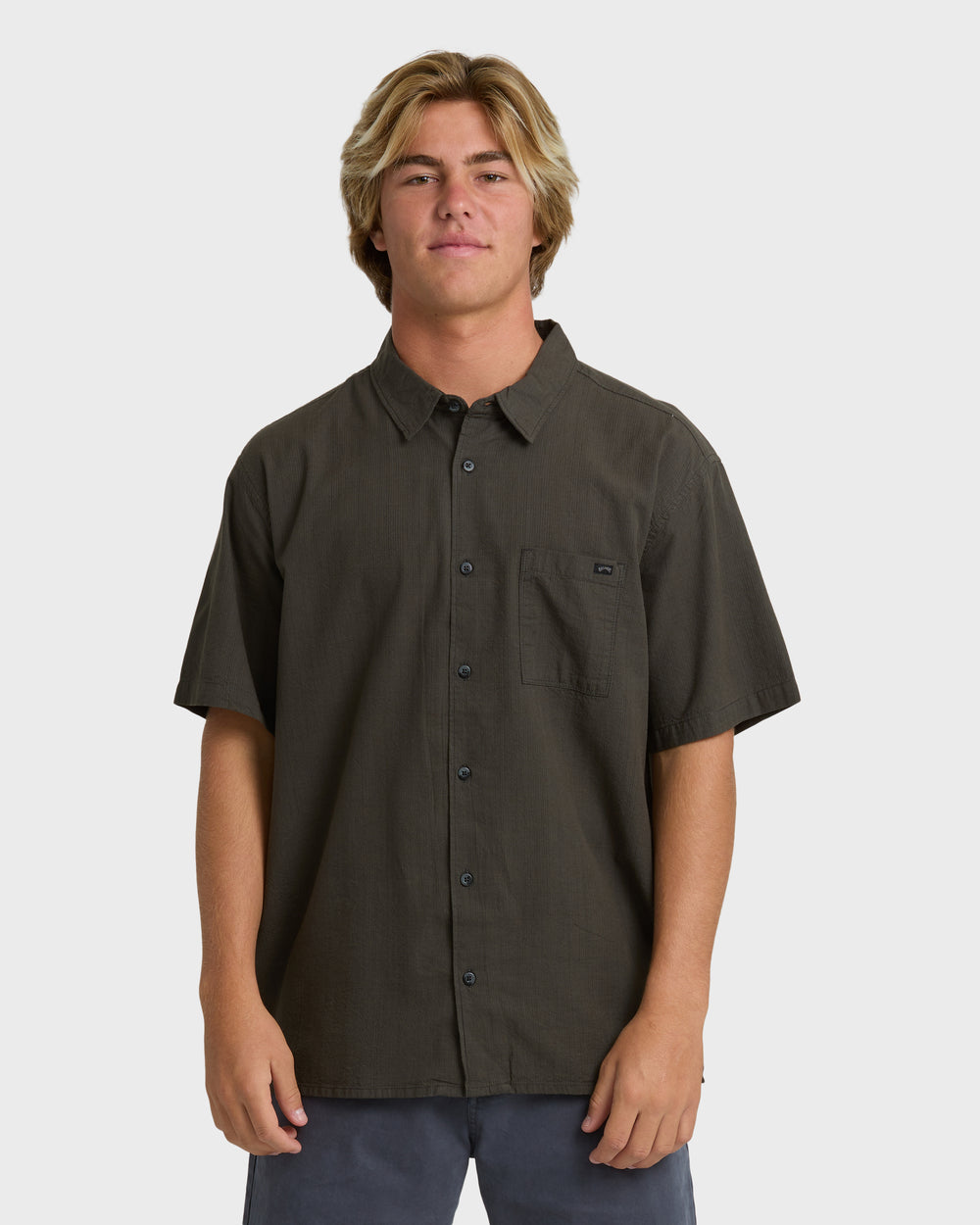 24A041600_GRST_OM-F.jpg Victoria Short Sleeve Shirt - Graystone - Image 1