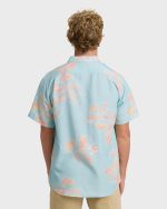 Sundays Lounge Short Sleeve Woven Shirt - Corydalis Blue - Image 2