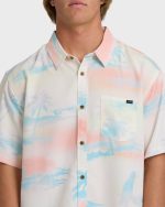 Sundays Lounge Short Sleeve Woven Shirt - Off White - Image 5