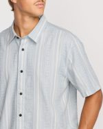 Sunshines Garage Short Sleeve Shirt - Stone Blue - Image 2
