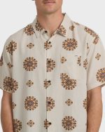 Cordoba Short Sleeve Shirt - Cream - Image 5