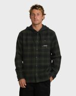 Baja Sur Flannel Shirt - Black - Image 3