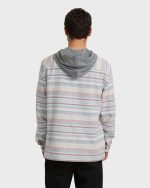 Baja Long Sleeve Flannel Shirt - Off White - Image 5