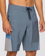 Straddie Airlite 20" Boardshorts - Steel Blue - Image 7