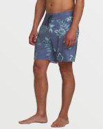 Good Times Pro Performance 18" Boardshorts - Blue Fog - Image 7