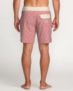 Good Times Pro Performance 18" Boardshorts - Dusty Rose - Image 2