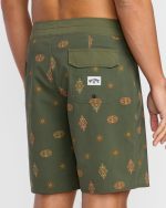 Sundays Pro Performance 19" Boardshorts - Military - Image 6