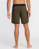73 Pro Performance 18" Boardshorts - Dark Military - Image 2