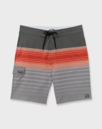 All Day Stripe Pro Performance 20" Boardshorts - Sunset - Image 7
