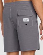 Every Other Day Lo Tide 18" Boardshorts - Gray Violet - Image 6