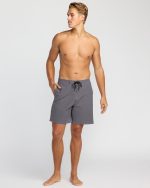 Every Other Day Lo Tide 18" Boardshorts - Gray Violet - Image 5