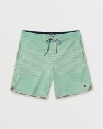 73 Lo Tide 18" Boardshorts - Mist Green - Image 4