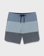 73 Lo Tide 18" Boardshorts - Steel Blue - Image 8