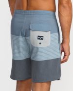 73 Lo Tide 18" Boardshorts - Steel Blue - Image 6