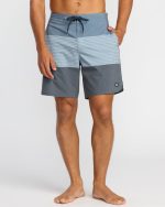 73 Lo Tide 18" Boardshorts - Steel Blue