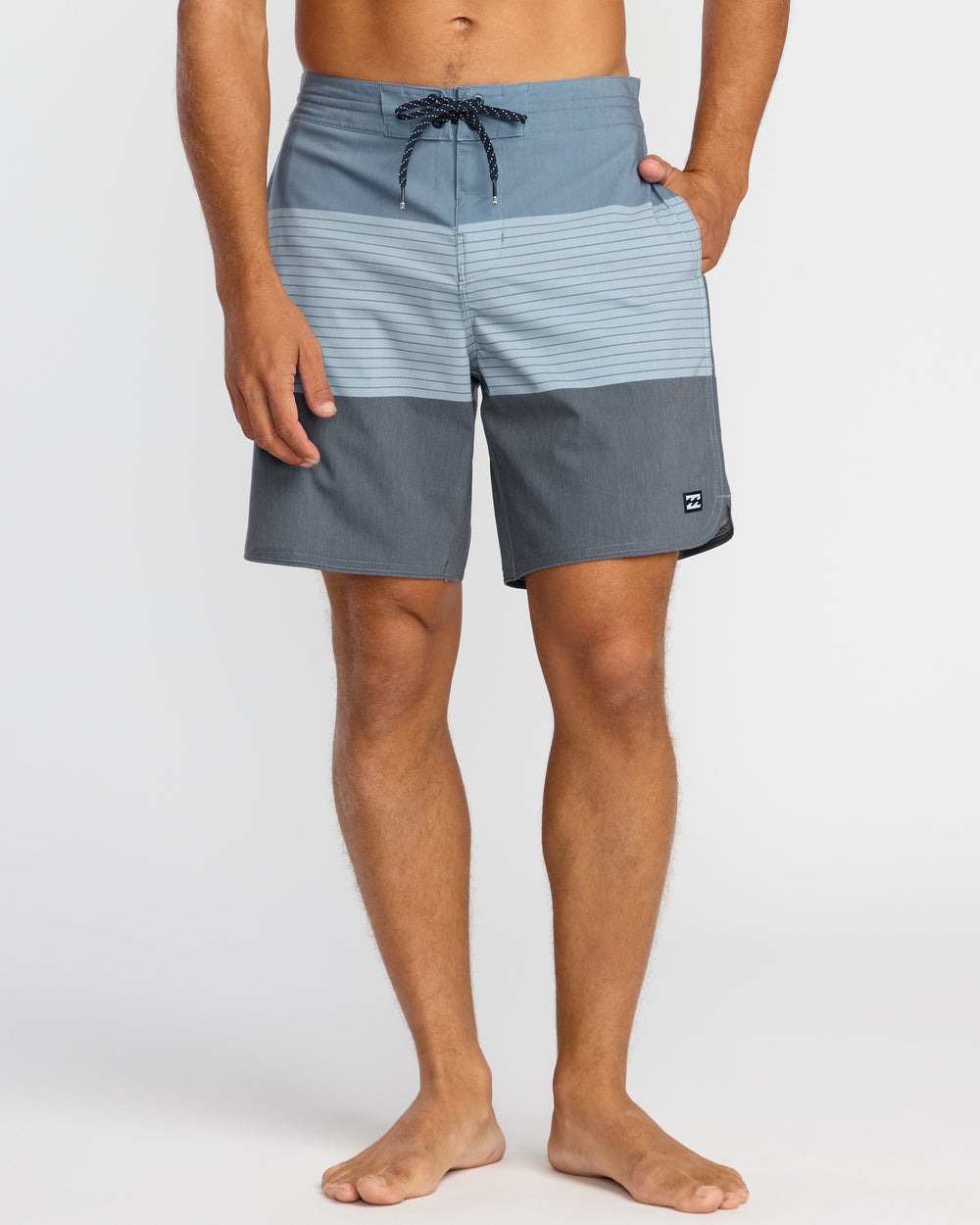 24A081514_SSB_OM-F.jpg 73 Lo Tide 18" Boardshorts - Steel Blue - Image 1