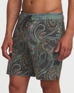 Good Times Lo Tide 18" Boardshorts - Dark Slate - Image 8