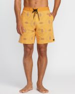 Good Times Lo Tide 18" Boardshorts - Dust Yellow - Image 2