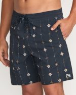 Good Times Lo Tide 18" Boardshorts - Navy - Image 8