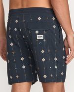 Good Times Lo Tide 18" Boardshorts - Navy - Image 9