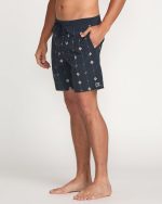 Good Times Lo Tide 18" Boardshorts - Navy - Image 7