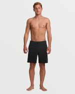 Wategos Lo Tide 19" Boardshorts - Black - Image 6