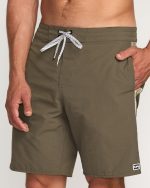 Wategos Lo Tide 19" Boardshorts - Brown - Image 8